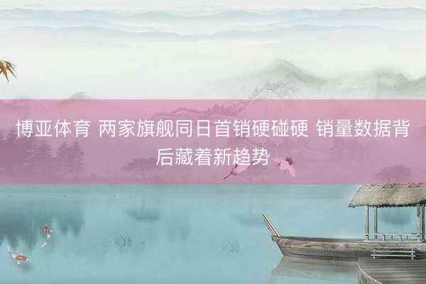 博亚体育 两家旗舰同日首销硬碰硬 销量数据背后藏着新趋势